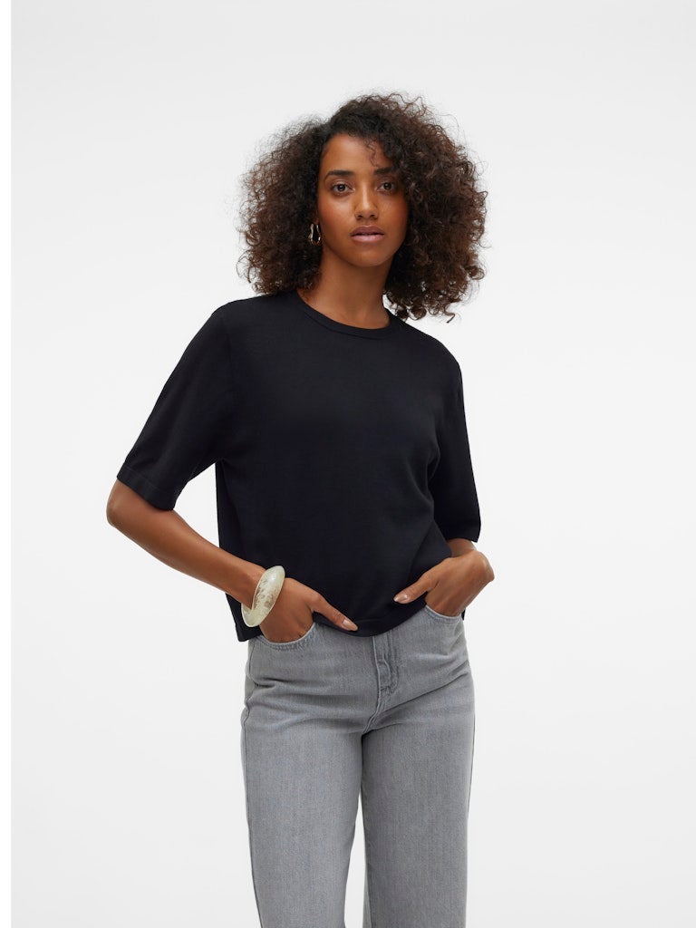 VERO MODA VMSILJE 2/4 O-NCK OVERSIZE PULL GA NOOS - Image 1