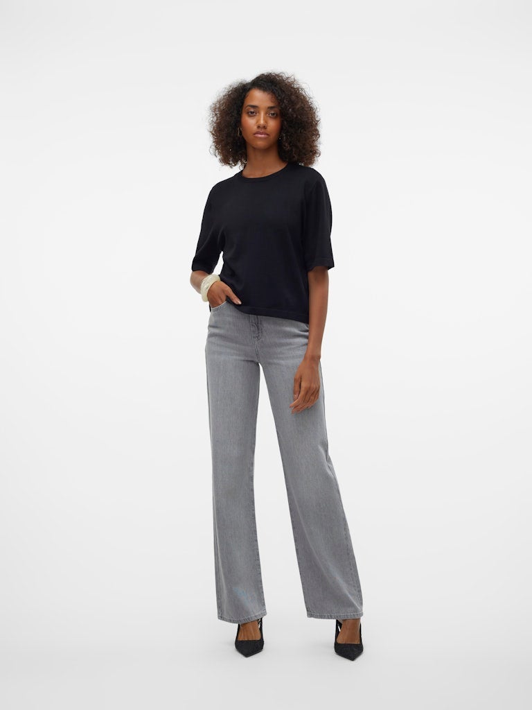 VERO MODA VMSILJE 2/4 O-NCK OVERSIZE PULL GA NOOS - Image 3
