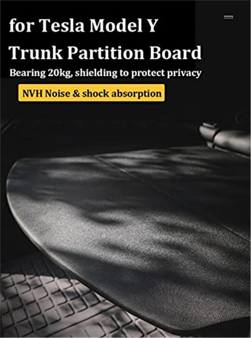 Yurefax Cargo Cover for Tesla Model Y 2021-2023 - Image 4