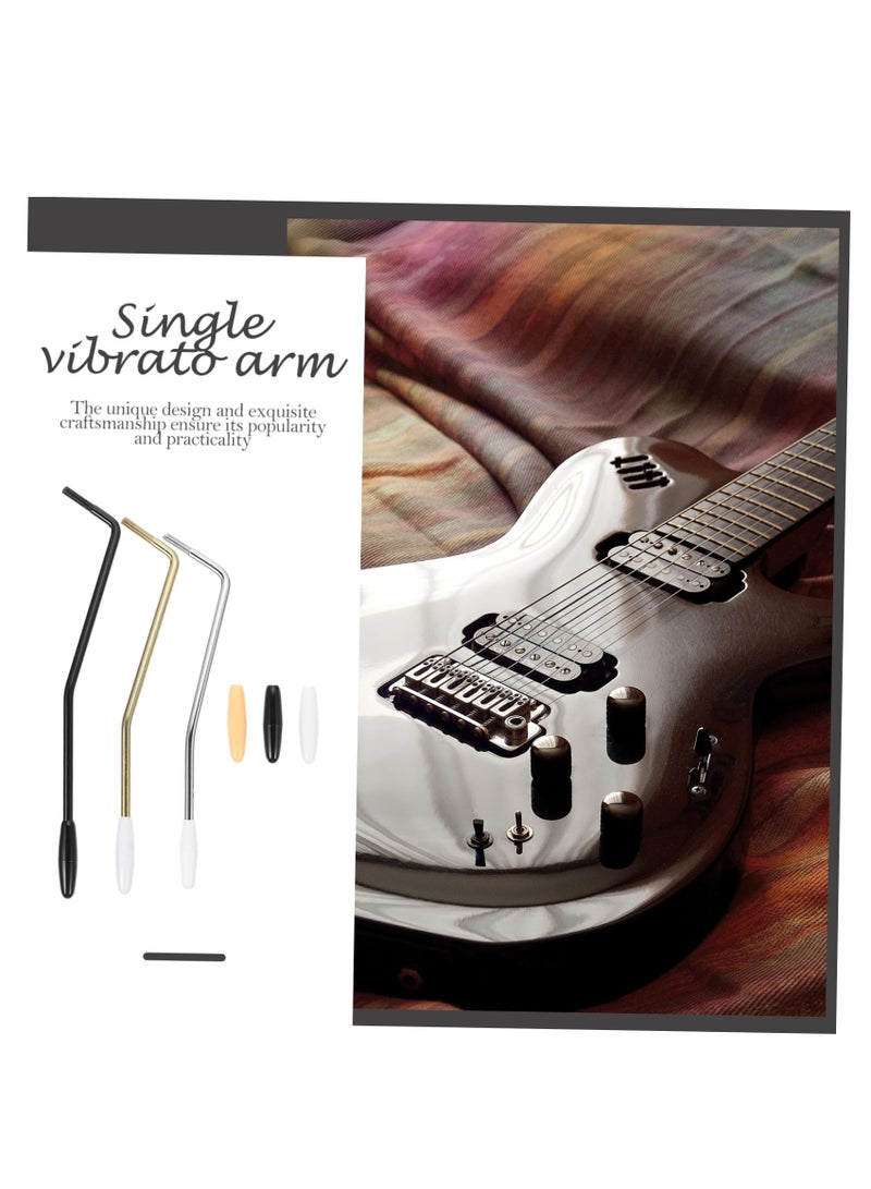 3 Pack 6mm Thread Tremolo Arm Whammy Bar for Stratocaster Electric Guitar Tremolo System
