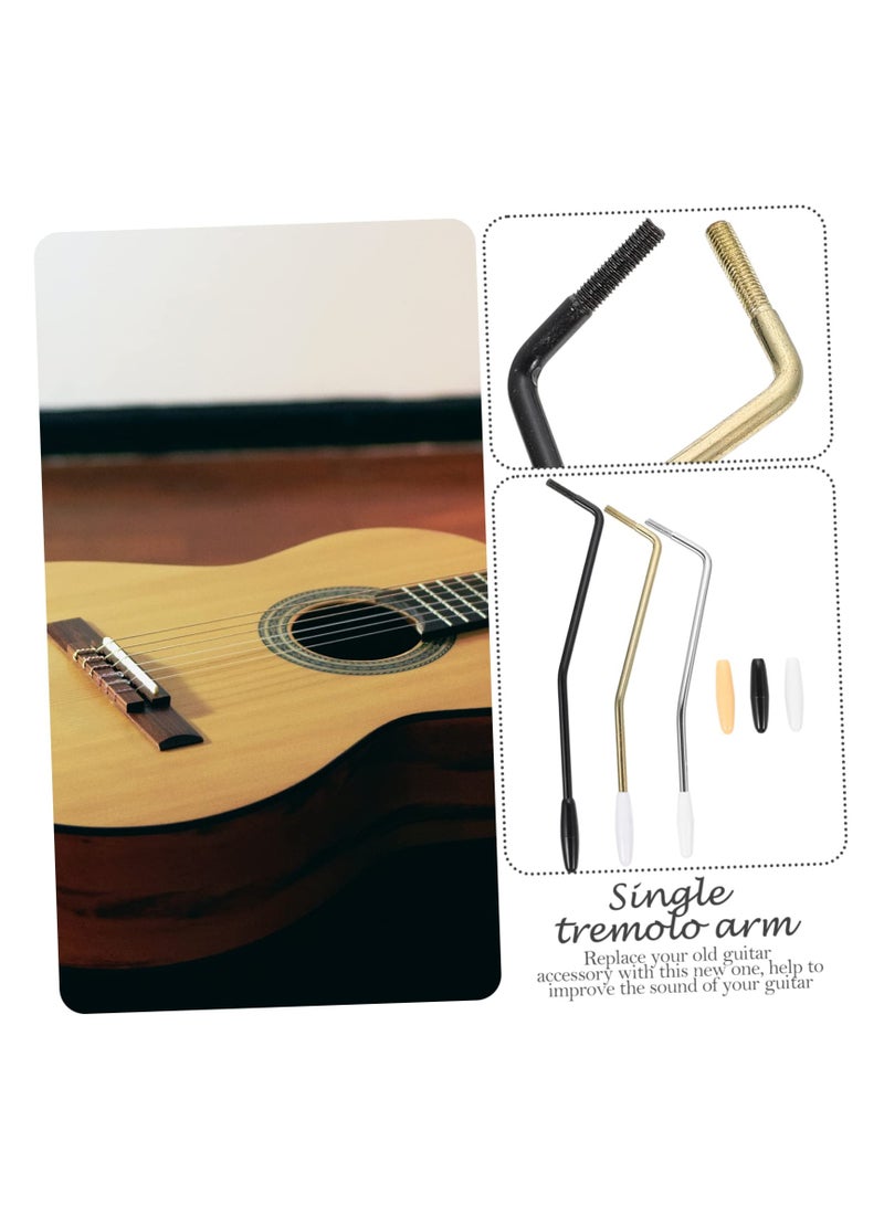3 Pack 6mm Thread Tremolo Arm Whammy Bar for Stratocaster Electric Guitar Tremolo System