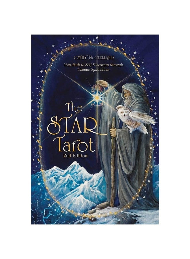 NIBEMINENT بطاقة تاروت النجم: رحلتك لاكتشاف الذات من خلال مجموعة الرموز الكونية، لعبة أوركل، لعبة لوحية، 78 بطاقة - Image 1