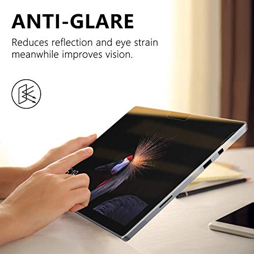 OJOS Paper-Like Screen Protector Fits Microsoft Surface Pro 7 Plus/Pro 7/Pro 6/Pro 5/Pro 4/Pro LTE Tablet, PET Film Anti-Scratch No Fingerprints Gossy Clear - Image 4