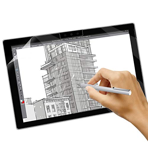 OJOS Paper-Like Screen Protector Fits Microsoft Surface Pro 7 Plus/Pro 7/Pro 6/Pro 5/Pro 4/Pro LTE Tablet, PET Film Anti-Scratch No Fingerprints Gossy Clear - Image 1