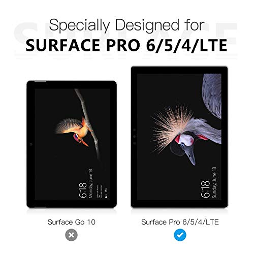 OJOS Paper-Like Screen Protector Fits Microsoft Surface Pro 7 Plus/Pro 7/Pro 6/Pro 5/Pro 4/Pro LTE Tablet, PET Film Anti-Scratch No Fingerprints Gossy Clear - Image 2