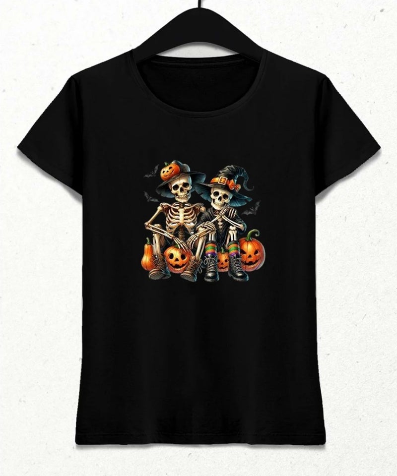 Hena Halloween: Horrific Love Ties Women's T-Shirt White  - Image 2