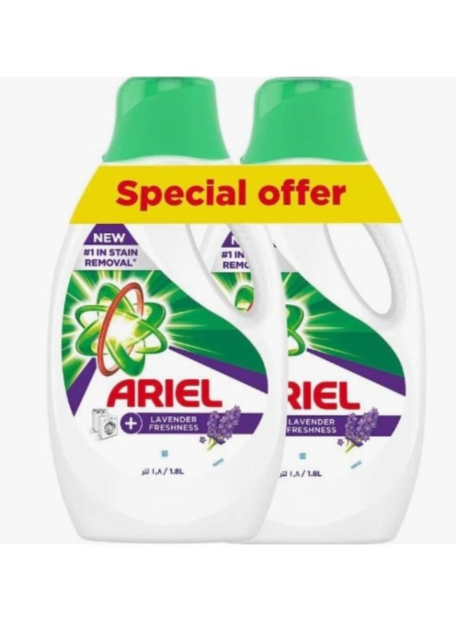 اريال جل منظف الغسيل برائحة الخزامى الطازجة 1.8 لتر - Image 1
