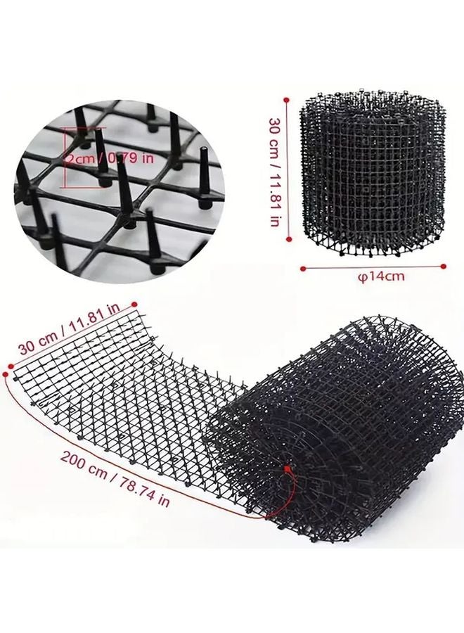 Cat Repellent Mat With Spikes 79x12 Inches White Anti Scratch Deterrent Pet Barrier - Image 3