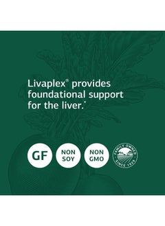 Standard Process Livaplex - Whole Food Bowel, Digestion and Digestive Health, Liver Health and Gallbladder Support with Spanish Black Radish, Betaine Hydrochloride, and Organic Carrot - 90 Capsules  - Image 4