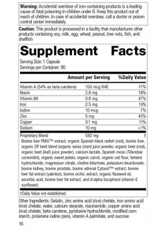 Standard Process Livaplex - Whole Food Bowel, Digestion and Digestive Health, Liver Health and Gallbladder Support with Spanish Black Radish, Betaine Hydrochloride, and Organic Carrot - 90 Capsules  - Image 2