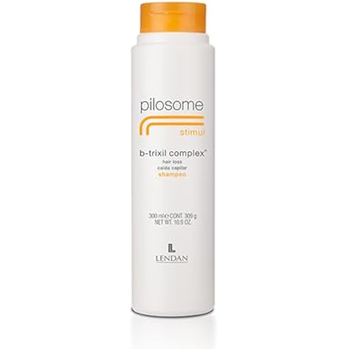 LENDAN - Gentle Specific Shampoo - Pilosome Stimul B-Trixil Complex - 300 ml - Removes Excess Sebum - Helps Improve the Appearance of Thin and Weakened Hair - Soft and Silky Finish
