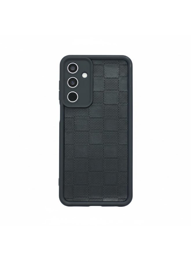 samsung a16 phone case made of soft silicone and shockproof camera protection case (black)