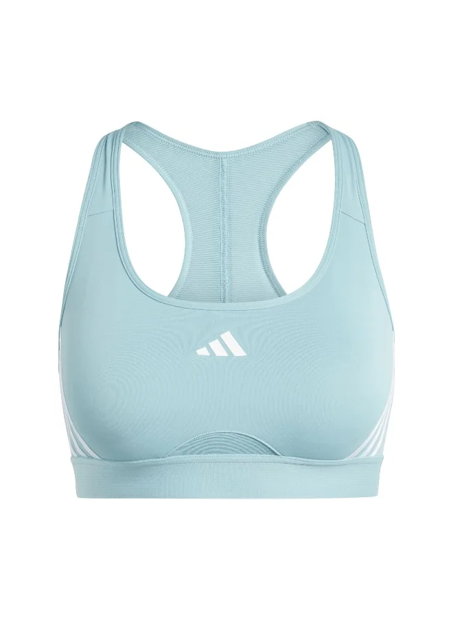 Adidas adidas Pwrct Ms 3S Bra Green Training Bra 2XSB
