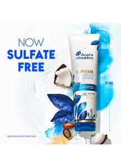 Head & Shoulders Head & Shoulders Supreme Detox & Hydrate Hair & Scalp Conditioner, Coconut, 9.4 Fl Oz  - Image 5