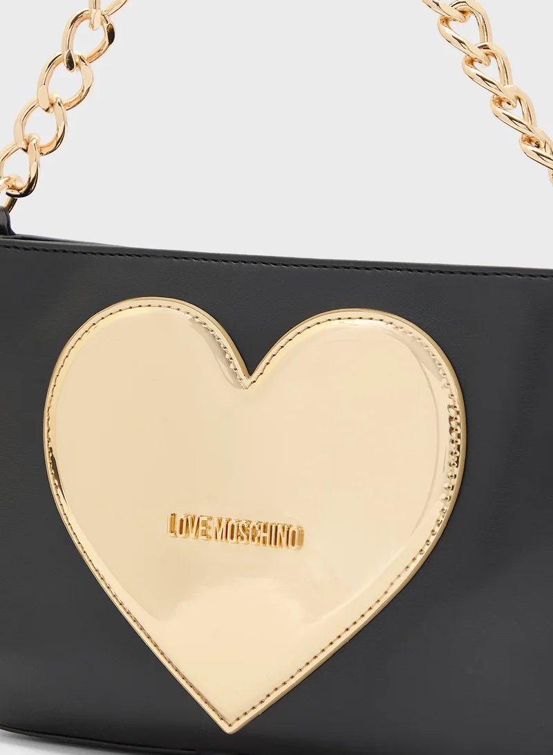 لوف موسكينو BLACK PU-GOLD TPU BLACK PU-GOLD TPU