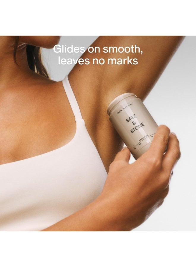 Salt & Stone Aluminum Free Deodorant | Extra Strength 48 Hour Protection for Women & Men | Made with Seaweed Extracts, Niacinamide & Prebiotics (Neroli & Basil) - Image 4