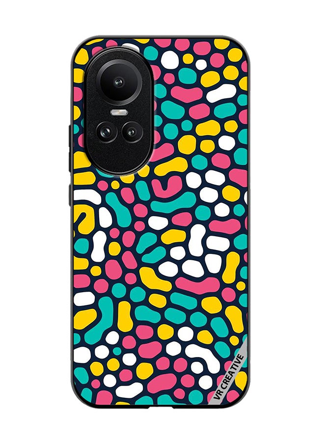 VR CREATIVE Protective Case Cover For Oppo Reno 10 Design Multicolour - Image 1