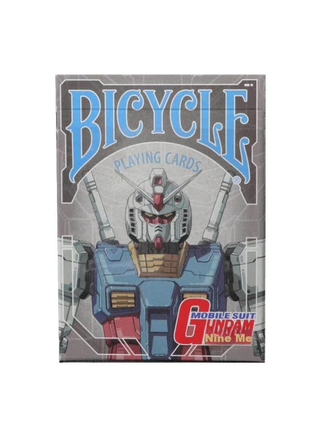 Bicycle Bicycle Gundam Model Poker Hand Unicorn Assault Freedom Seed Card 1 Set - Image 1