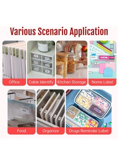 Generic Portable Bluetooth Label Printer for Shipping, Storage, and Organization - Mini Sticker Maker with Multiple Templates and Adhesive Labels (X2) for Home and Office Use.  - Image 4