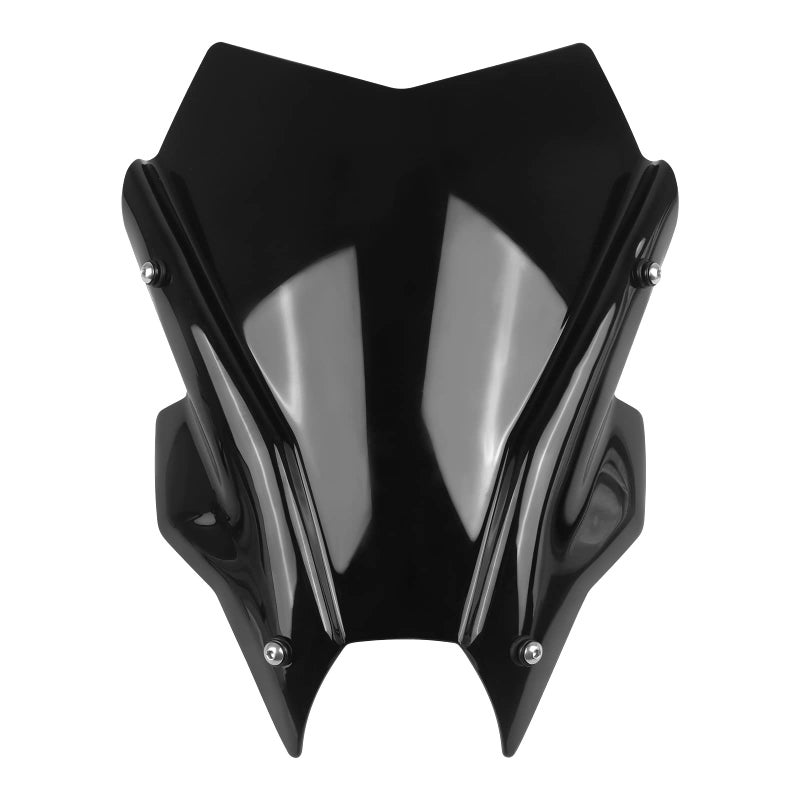 بديل زجاج الرياح للدراجة النارية BAIONE ل YAMAHA MT09 MT09 SP FZ09 FZ09 2021 2022 2023 حماية من الرياح باللون الأسود