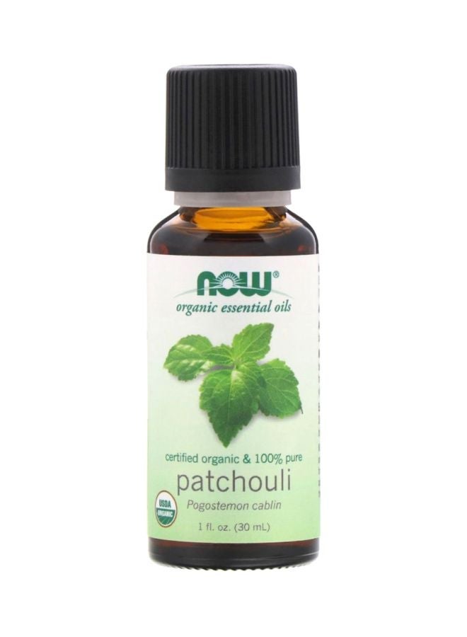 now Organic Patchouli Essential Oil 30ml - Image 1