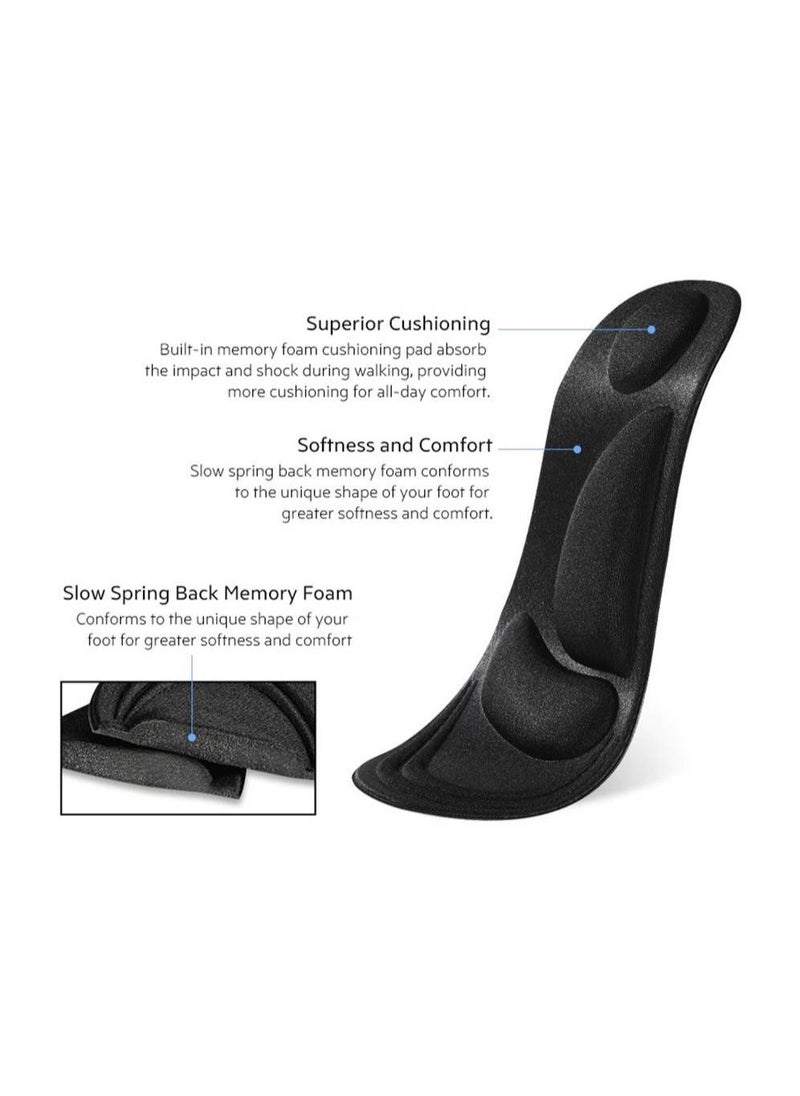 We Happy - 4D Foam Comfort Shoe Insole Help Against Foot Pain Cushioning Metatarsal Arch and Heel Support - Image 1