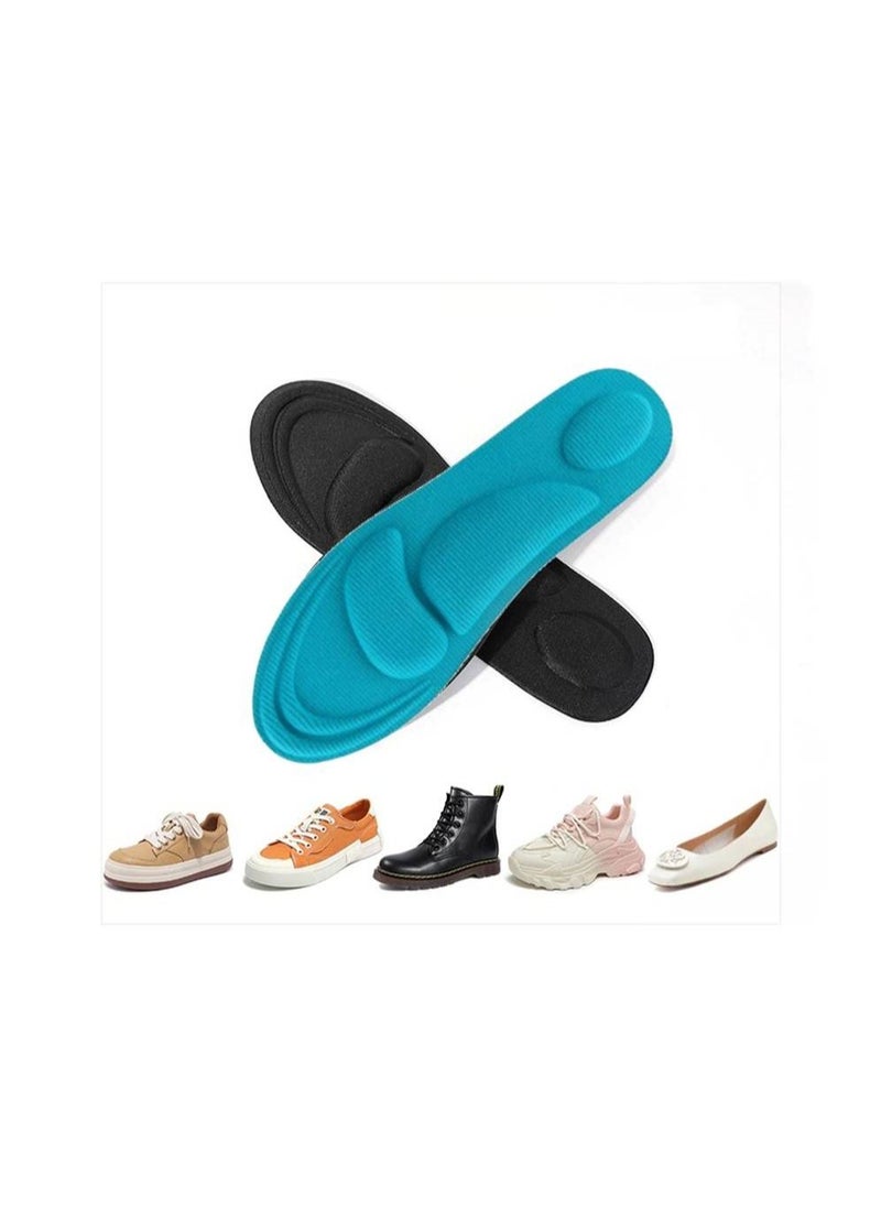 We Happy - 4D Foam Comfort Shoe Insole Help Against Foot Pain Cushioning Metatarsal Arch and Heel Support - Image 1