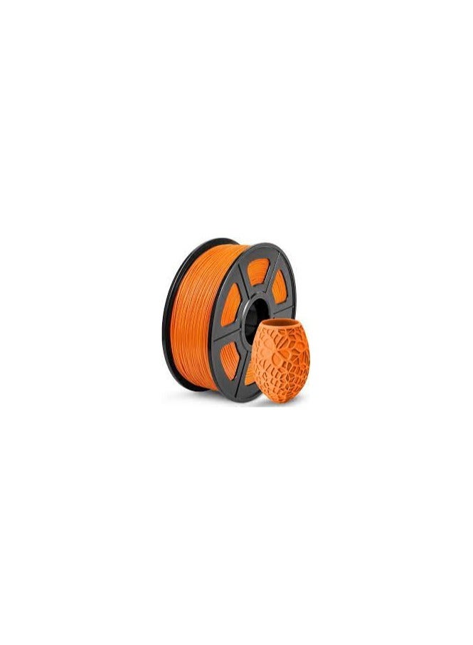 iSANMATE 3D Printer Filament, PLA Filament 1.75mm Dimensional Accuracy +/- 0.03 mm, 1 kg Spool - Orange - Image 1