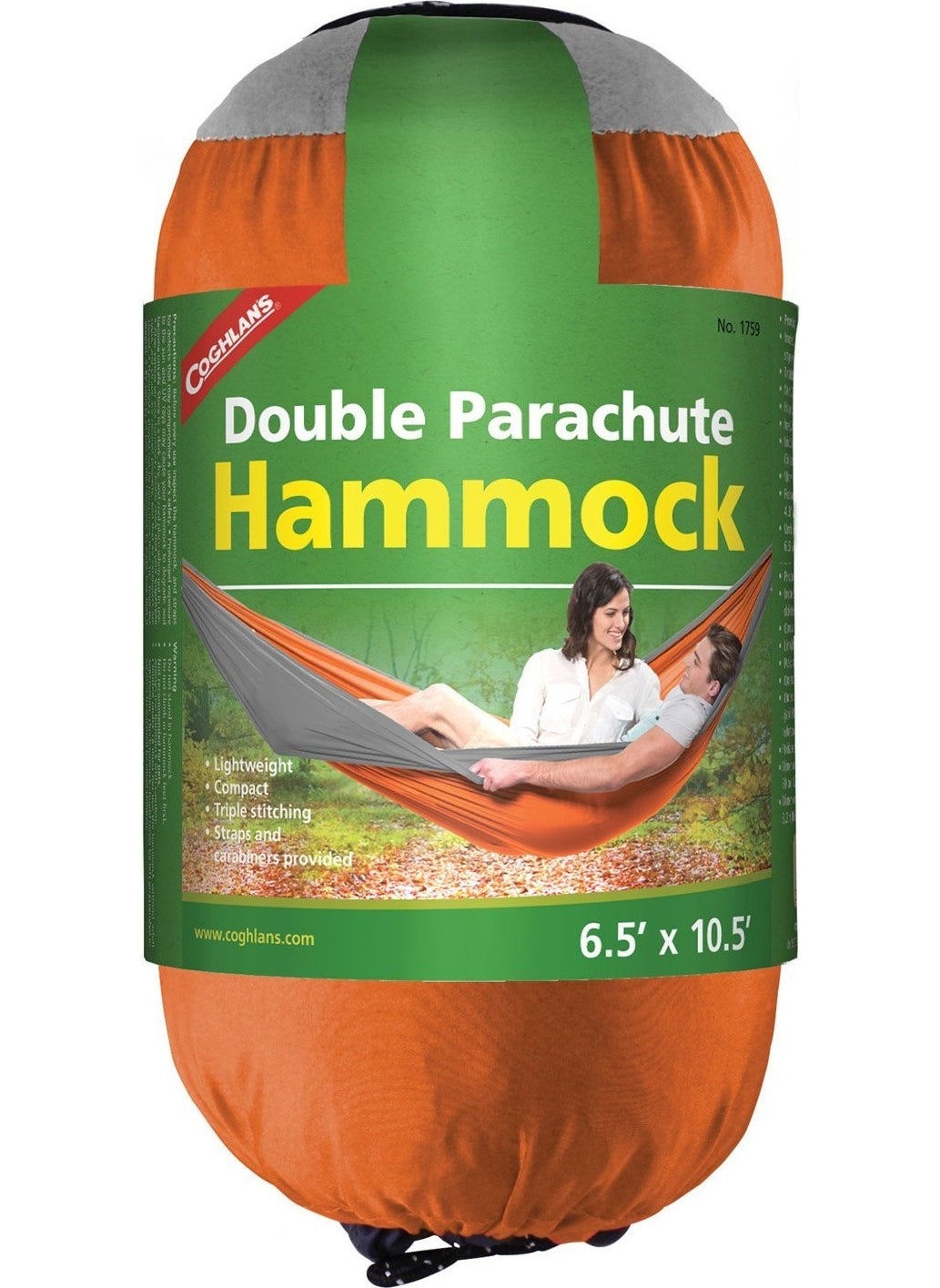 Coghlans Double Parachute Hammock (Orange) - pzsku/ZA1AC802FB31D3C70A608Z/45/_/1736597838/0124f63f-6636-413d-8680-c98f78c5de71