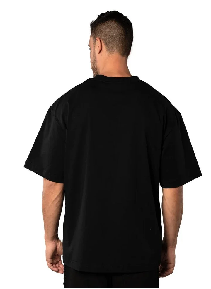 تنجيم سكواد تانجيم سكوارد - تي شيرت تانجيم منقوش أسود