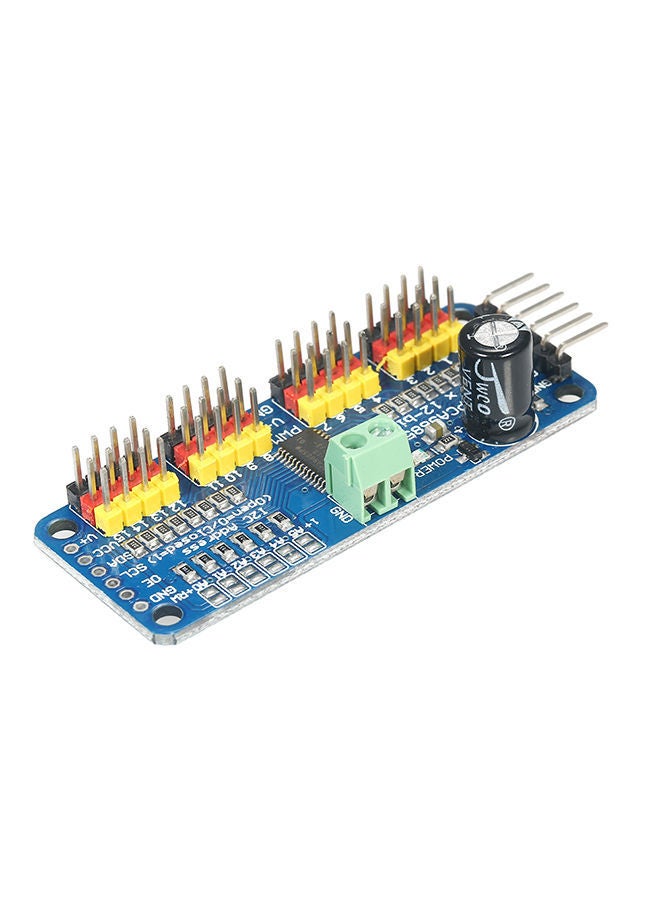 NIBEMINENT 16-Channel 12-Bit PWM Servo Motor Driver Board Multicolour - Image 3
