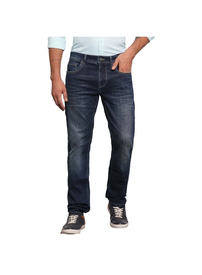 بيينغ هيومان Mens Dark Tone Slim Fit Denims