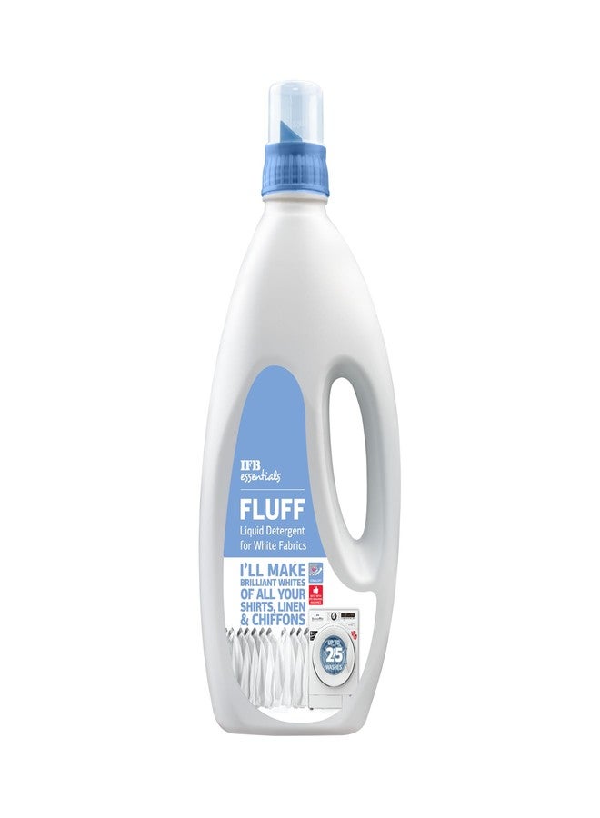 IFB essentials FLUFF Liquid Detergent for White Fabrics - Image 1