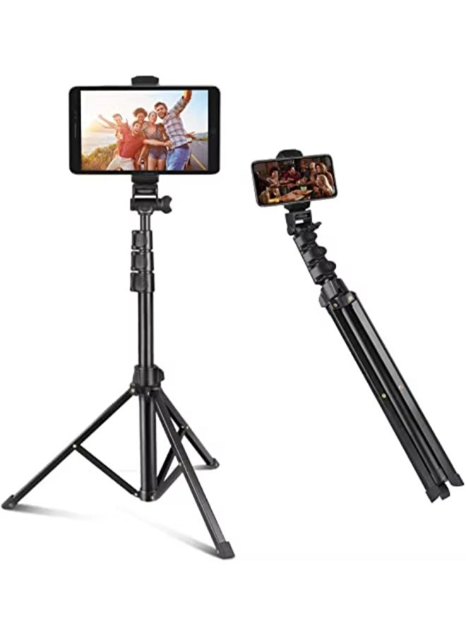 Jmary MT36 67" Extendable Selfie Stick & Travel Phone Tripod, 1.7m Adjustable Tripod Stand with Phone Clip for Video Shooting, Vlogging, Live Streaming – Black - Image 5