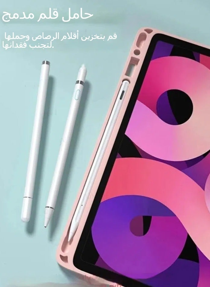 general Compatible with Samsung Galaxy Tab S9 FE（2023） Keyboard Case, with Mouse Detachable Wireless Bluetooth Keyboard + Pen Holder Case - Image 2