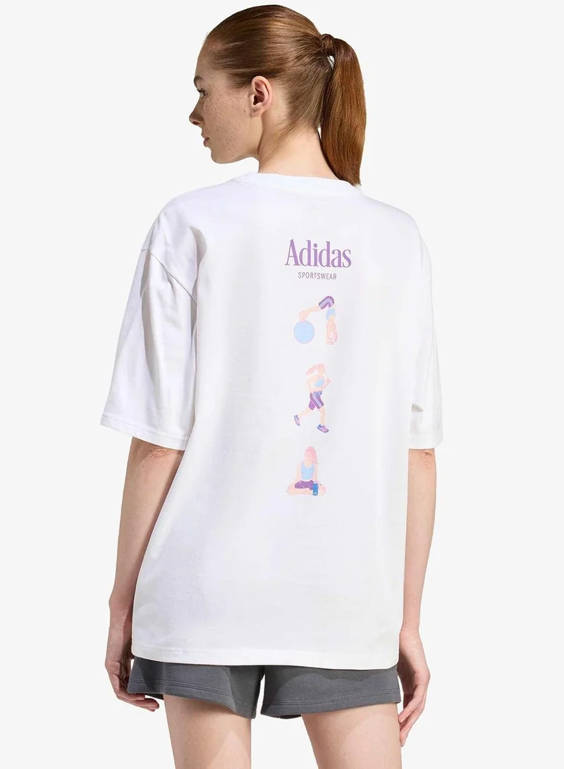 Adidas SOFT SPORTS GRAPHIC TSHIRT