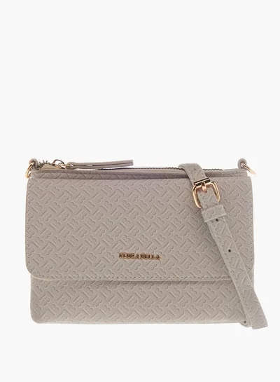 فلورا بيلا من شو إكسبرس Women Monogram Print Crossbody Bag with Adjustable Strap