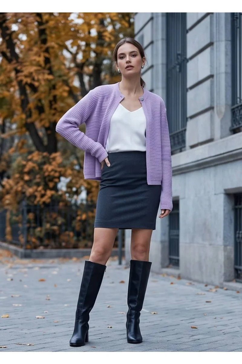 رايفان RYVAN Women's Knit Cardigan