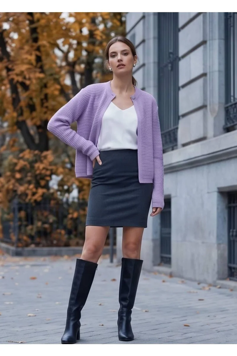 رايفان RYVAN Women's Knit Cardigan