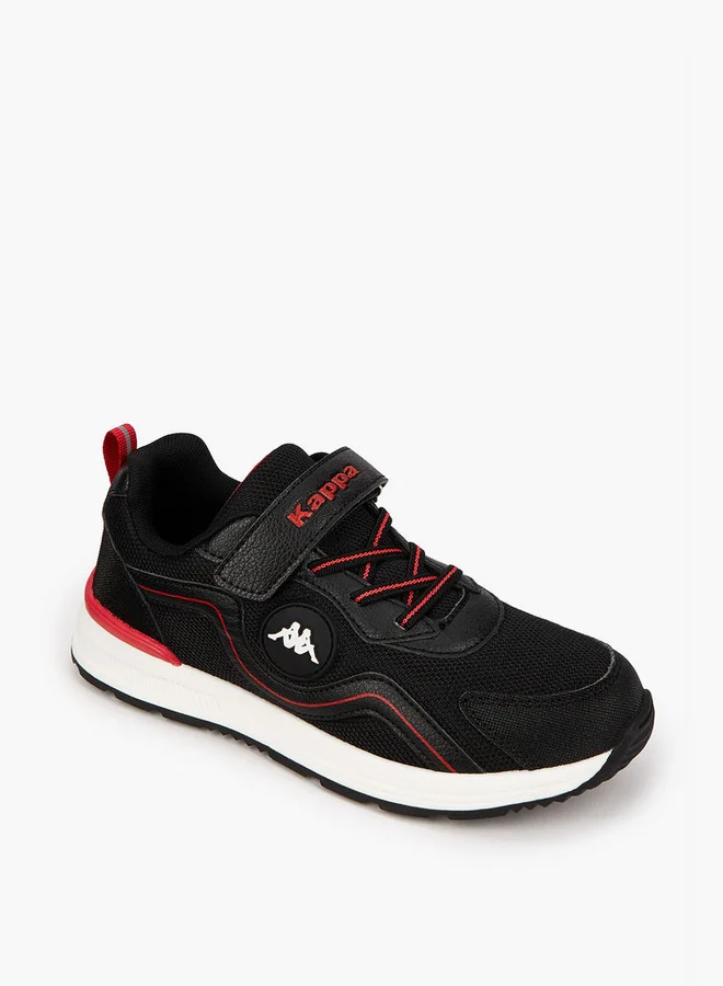 كابا Boys' Panelled Sports Shoes with Hook and Loop Closure
