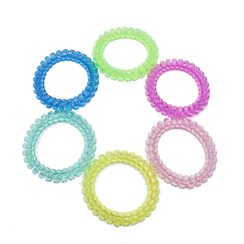 MaberryTech Direct Sensory Fidget Bracelet Stretchy Coil Bracelets for Kids, 6 Pack Toddler Bracelets Funny Speech and Communication Aid Sensory Toys for Boys Girls with Autism ADHD Anxiety or Special Needs - Image 2