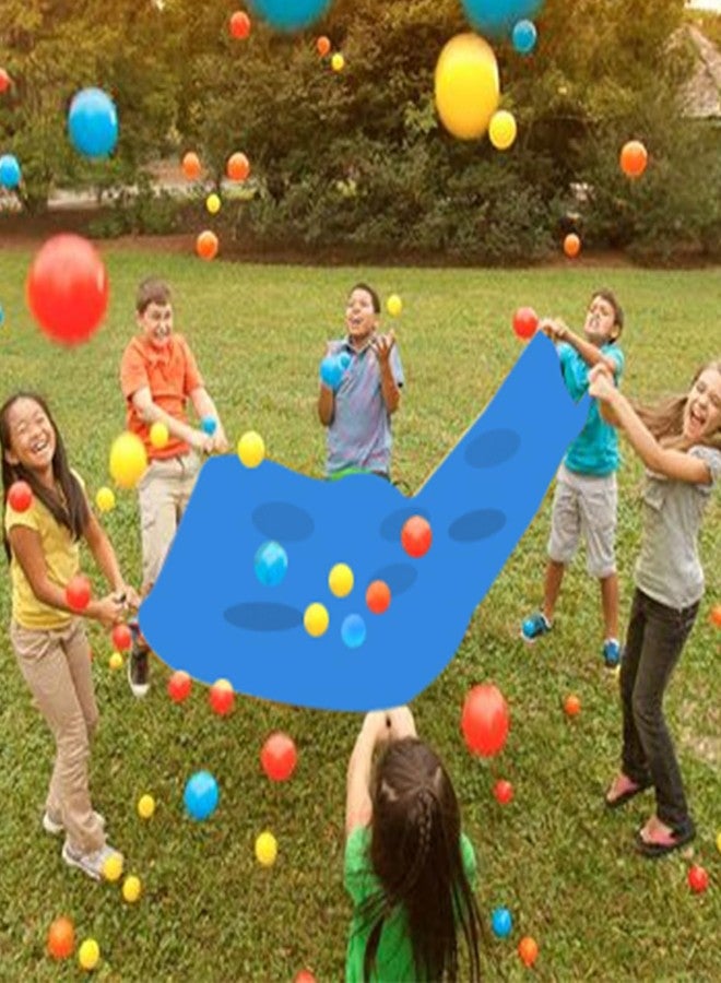 Sonyabecca Hole Tarp Team - Blue Building Game Props Outdoor Fun Equipment - Passing & Dribbling - 98''L x 71''W - Image 4
