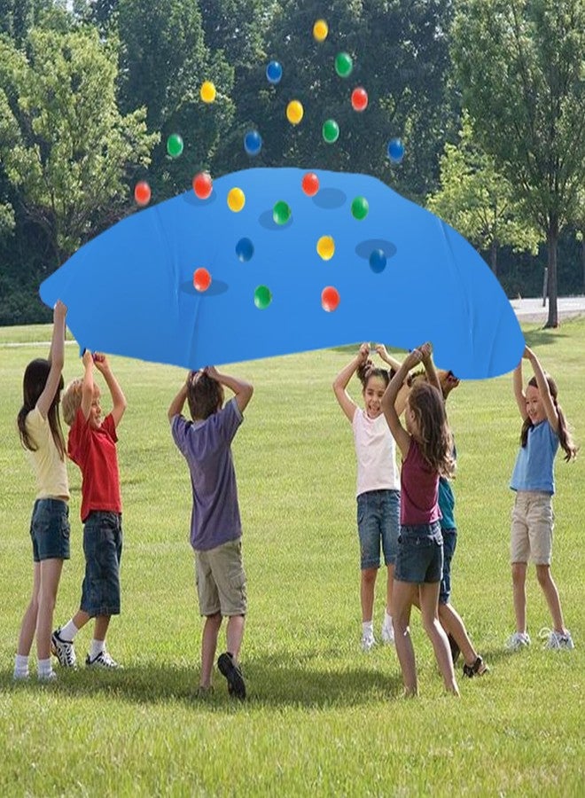 Sonyabecca Hole Tarp Team - Blue Building Game Props Outdoor Fun Equipment - Passing & Dribbling - 98''L x 71''W - Image 3