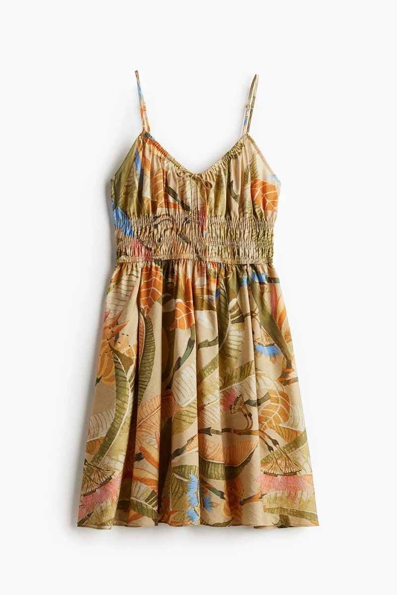 H&M Smocked strappy dress