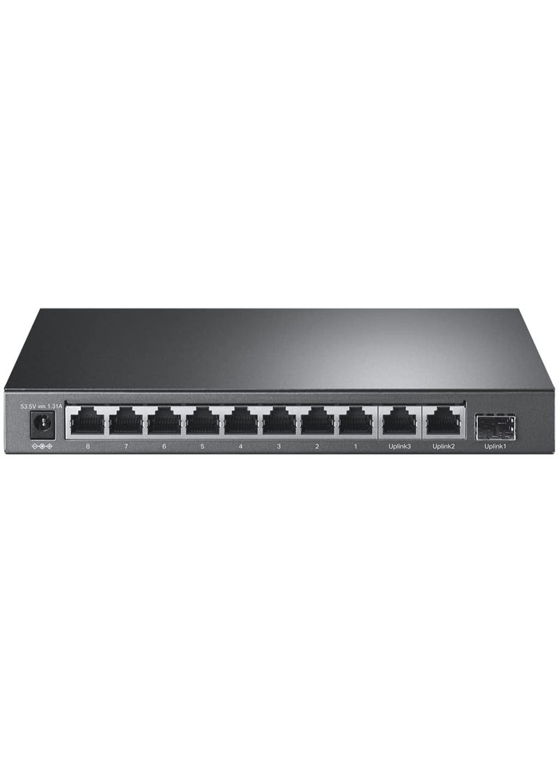 Tp-link Tl TP-Link Link UNMANAGEABLE 8 Port 10/100 2 Port GIGABIT 1 Port SFP SL1311P  - Image 2
