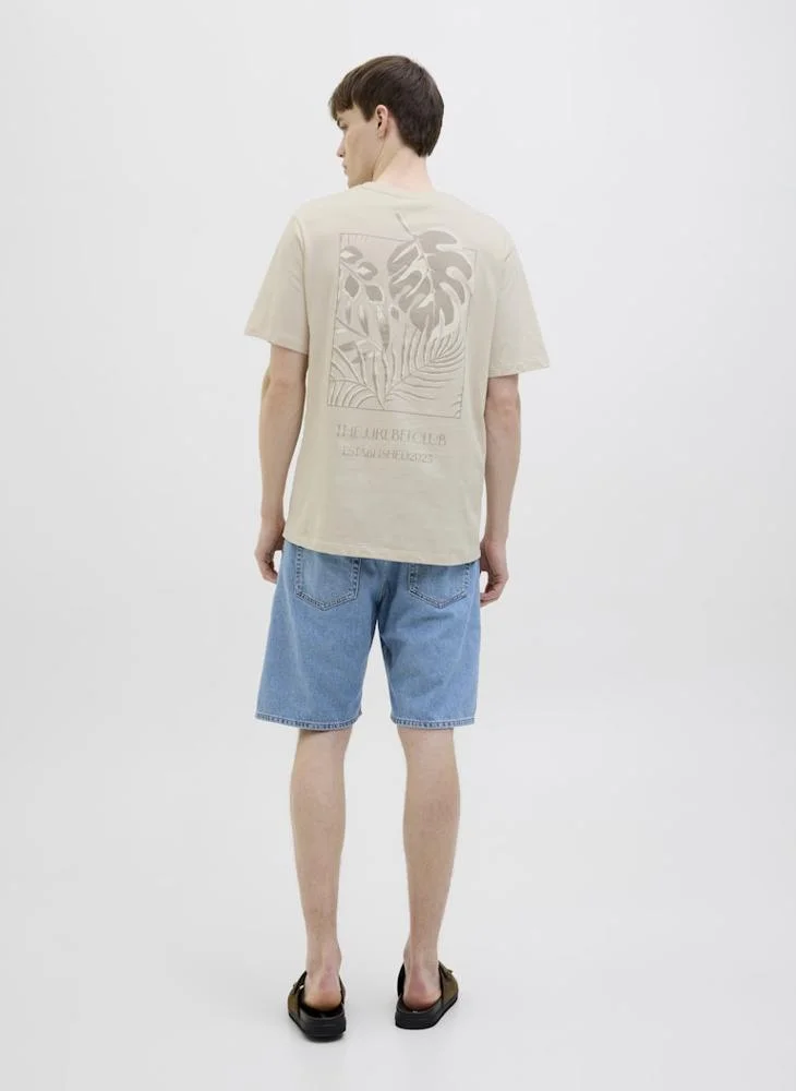 ج ج ريبل Short Sleeve Crew Neck T-Shirt