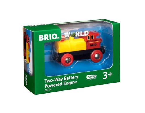 BRIO 33594 World TwoWay BatteryOperated Engine  Interactive Train Toy for Kids  Lights Up  Forward  Reverse Functions  Great Christmas or Birthday Gift  Suitable for Ages 3 and Up - Image 5