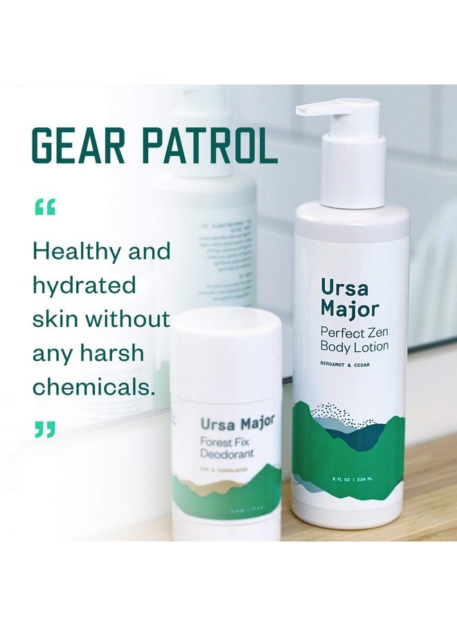 Ursa Major - Ursa Major Natural Body Lotion | Vegan and Cruelty-Free | Moisturizes, Soothes and Hydrates Skin | Formulated for Men & Women | 8 ounces - Image 1