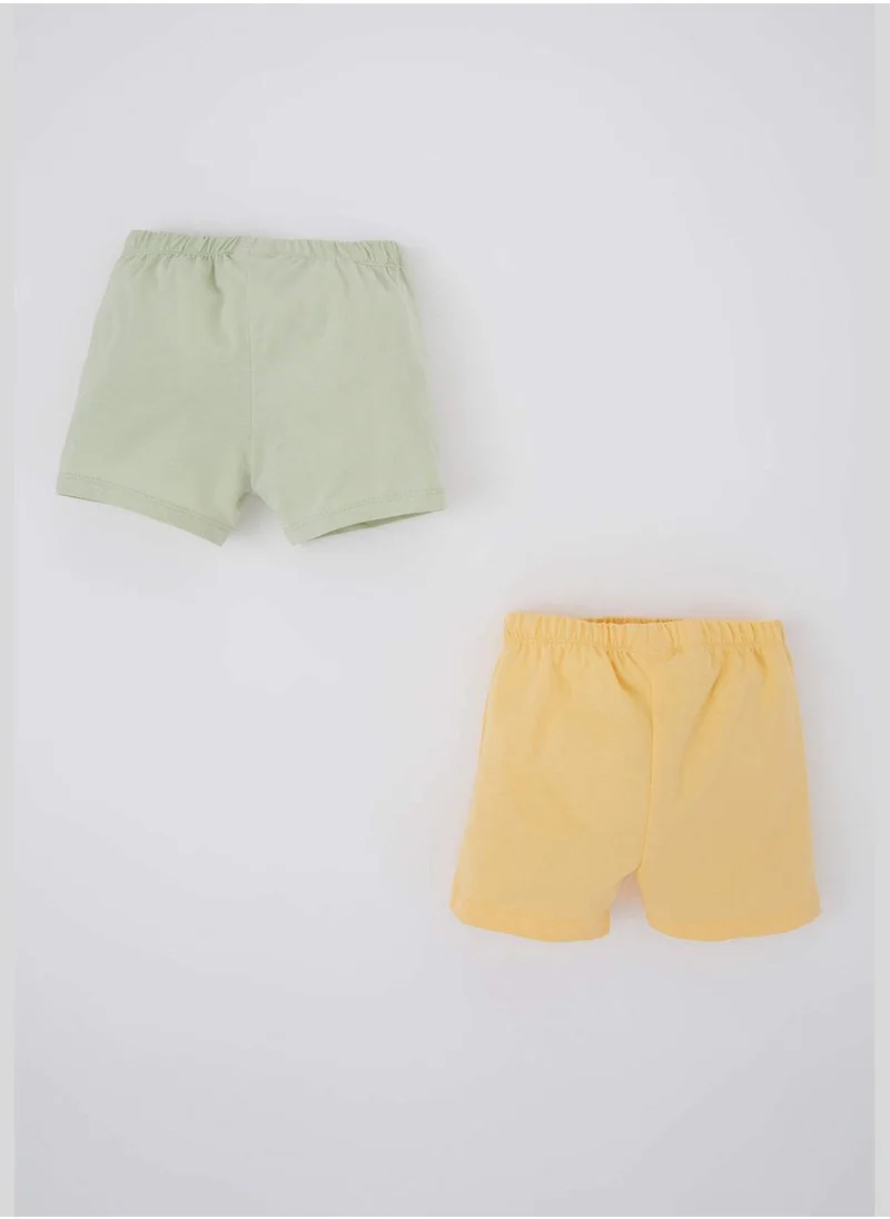 DeFacto 2 Pack BabyBoy Knitted Short
