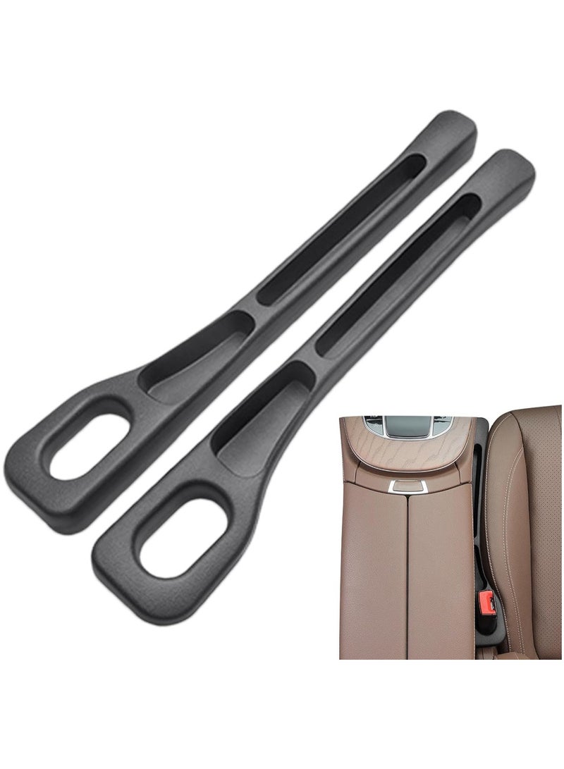 WINCA Car Seat Side Gap Filler Beige 2 Pack Honda, Car Seat Gap Plug Strip Filler Prevent Things from Dropping Compatible with Tata Punch (Black) - Image 2